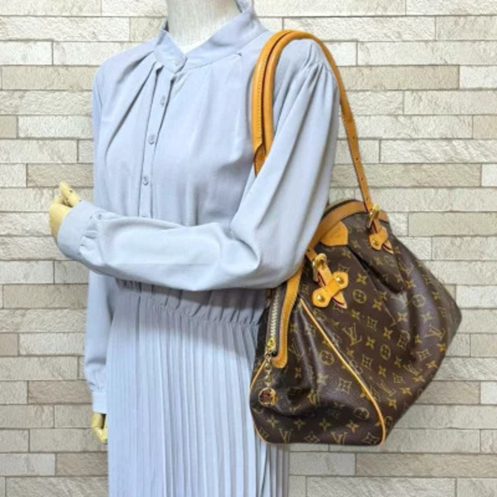 Louis Vuitton Monogram Brown Canvas Tivoli Handbag